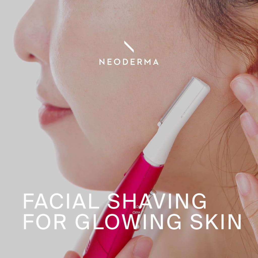 Facial Shaving for Glowing Skin