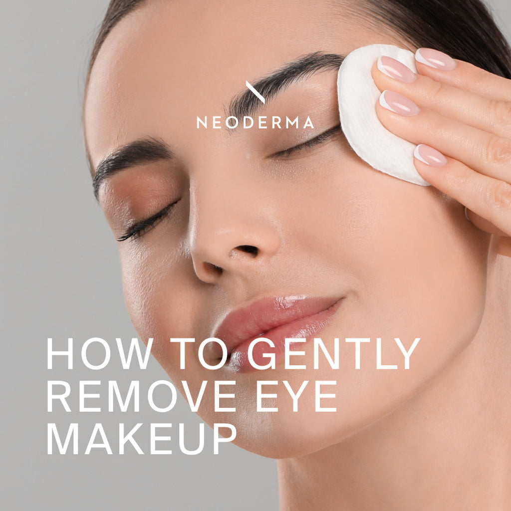 How to Gently Remove Eye Makeup