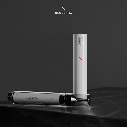 Noder Ma Blue Blood Line-Up Youth Infuser and Blue Skincare Brand | NEODERMA