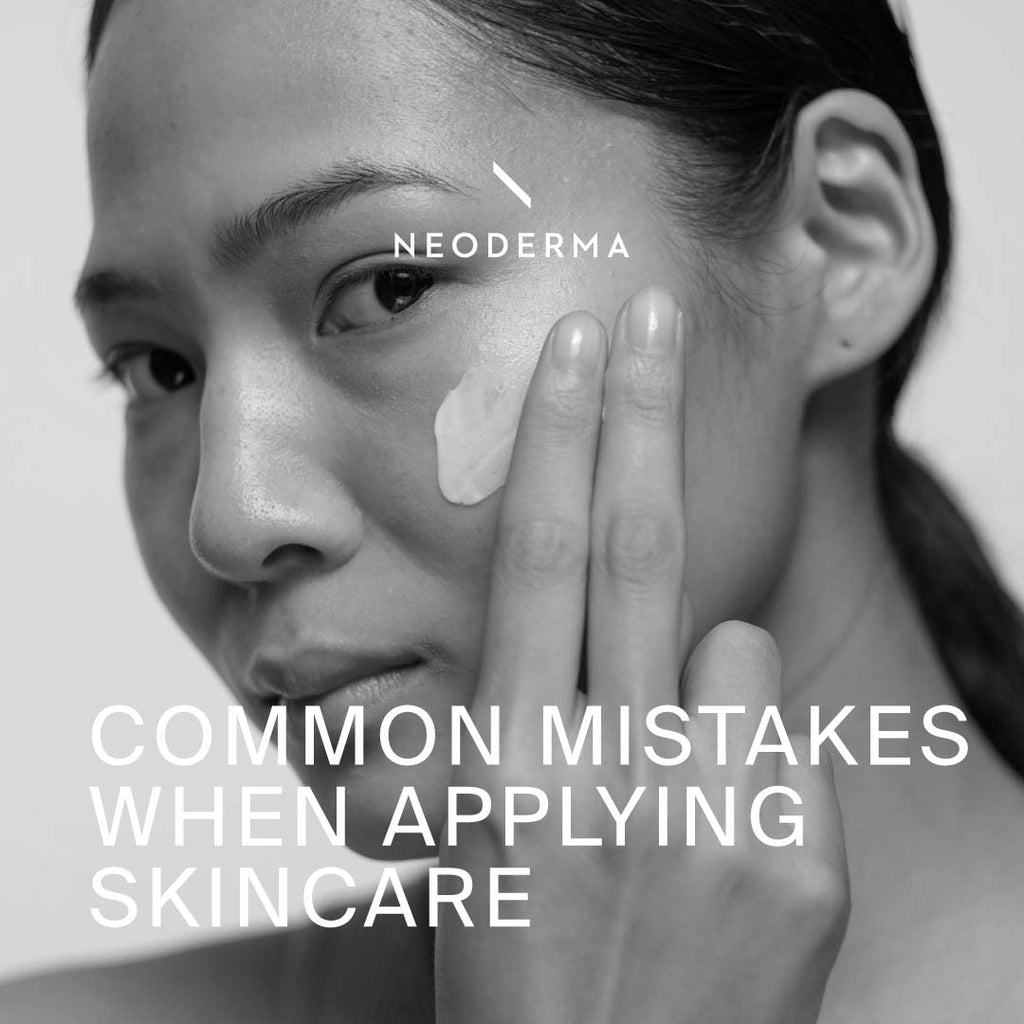 Common Mistakes When Applying Skincare