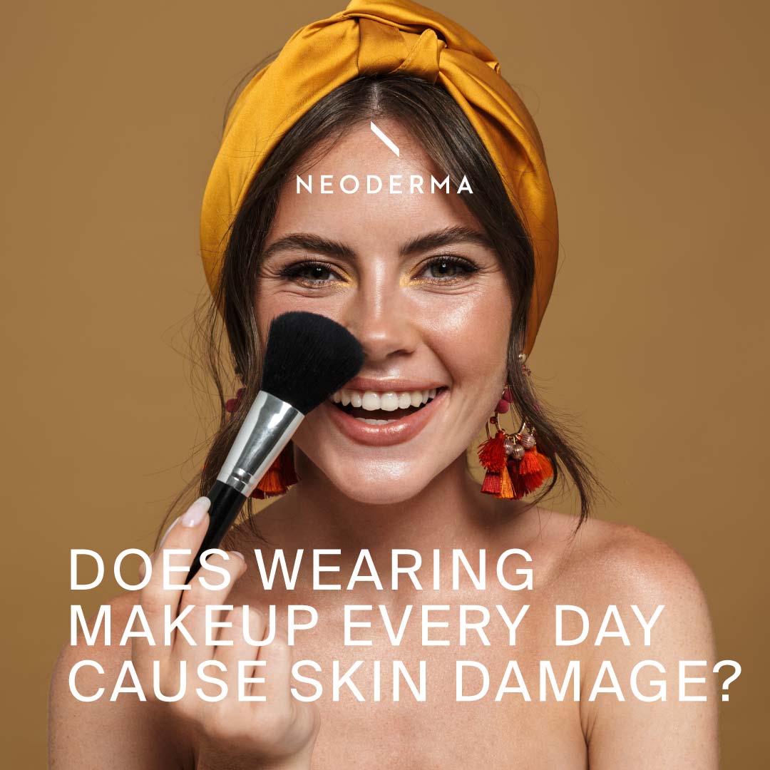 Does Wearing Makeup Every Day Cause Skin Damage?