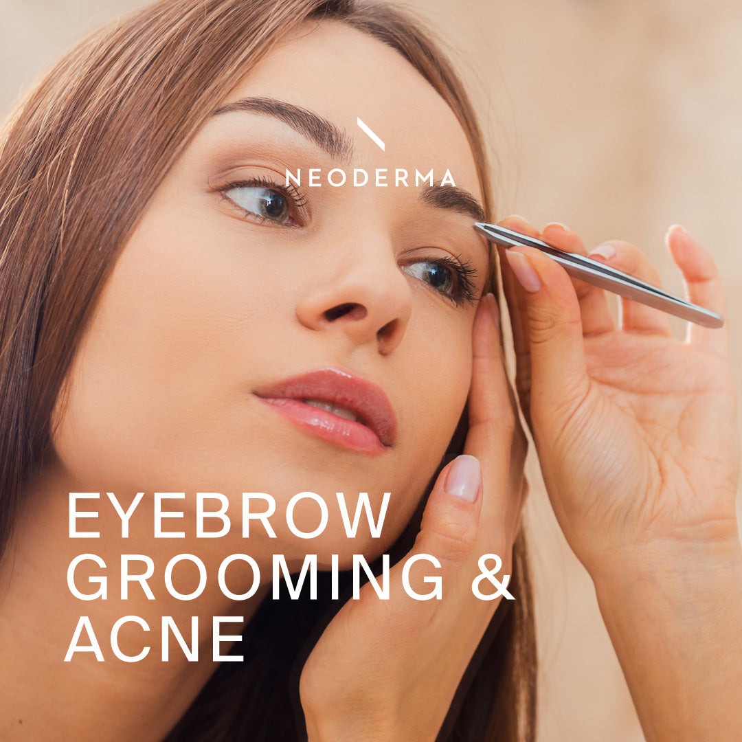 Eyebrow Grooming and Acne