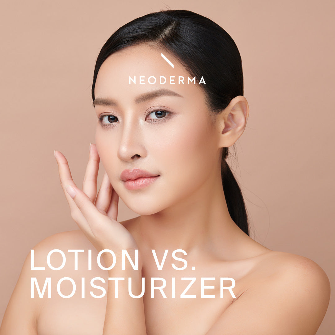 Lotion Vs. Moisturizer