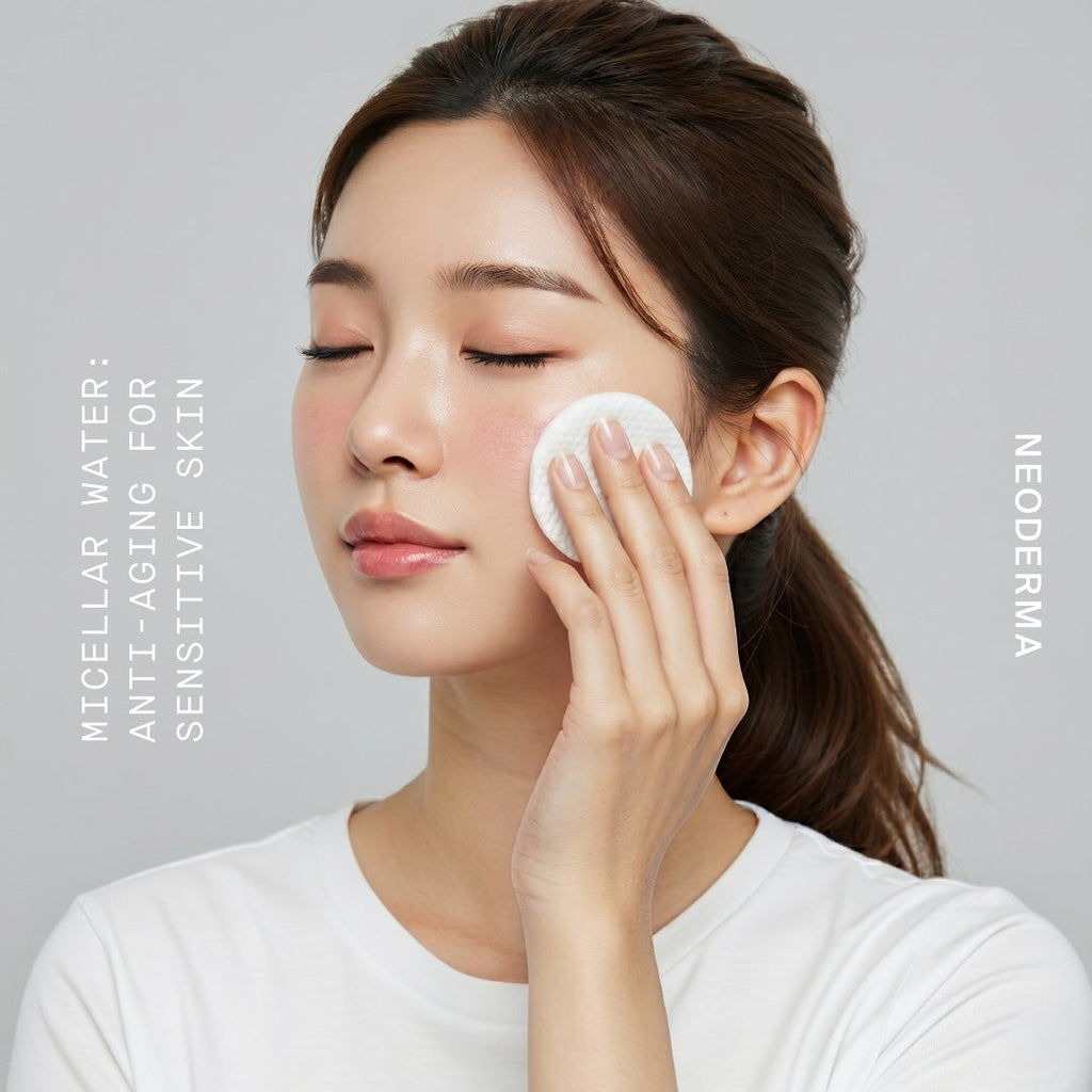 Anti-Aging For Dry, Sensitive Skin: How To Use Micellar Water Correctly