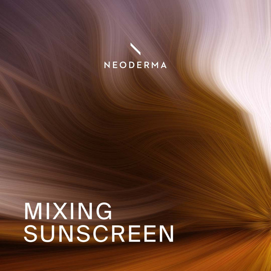 Mixing Sunscreen
