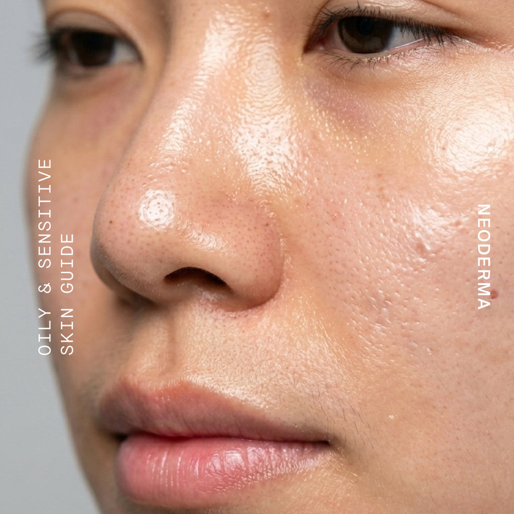 Oily, Sensitive Skin Care Routine For Sebaceous Hyperplasia