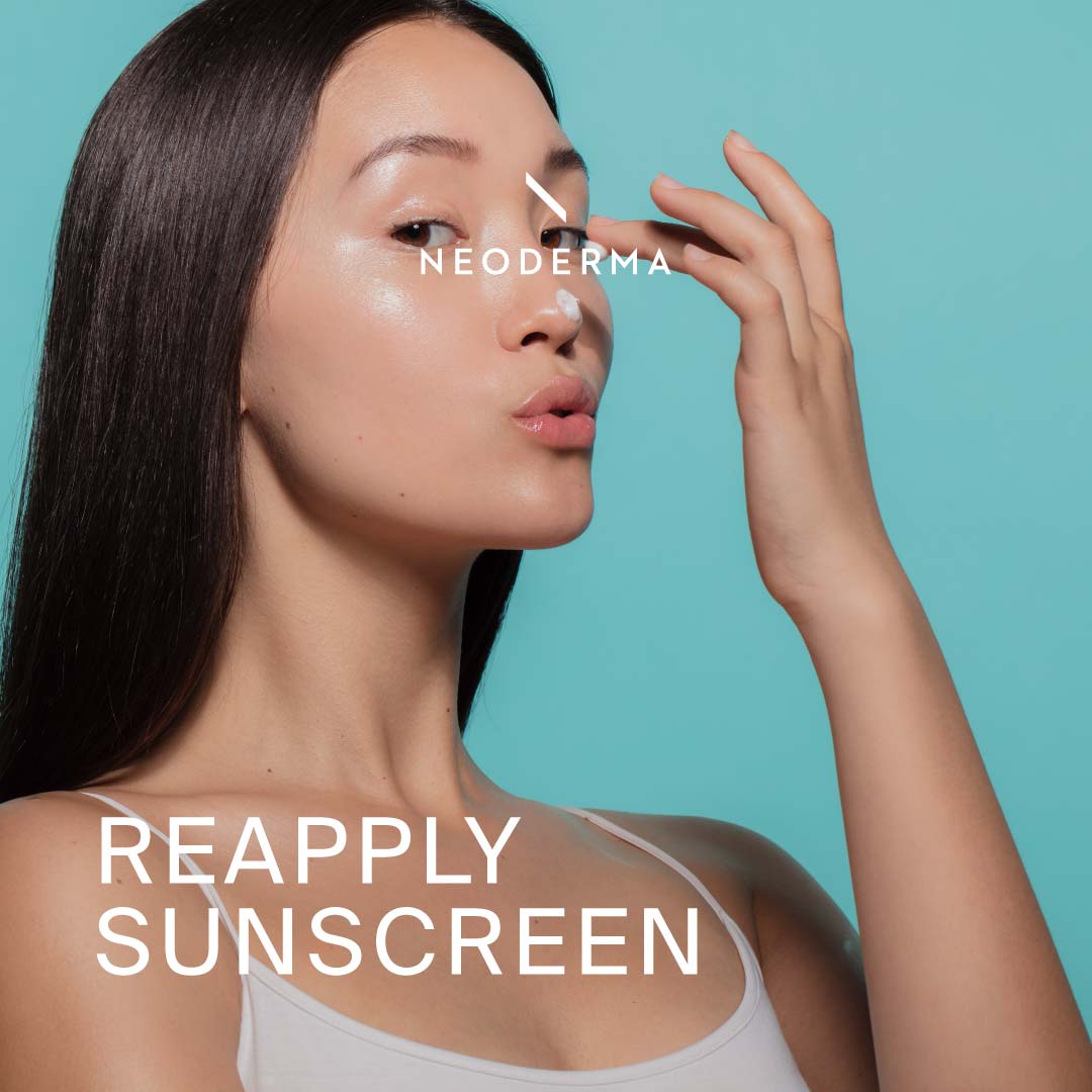 Reapplying Sunscreen | NEODERMA