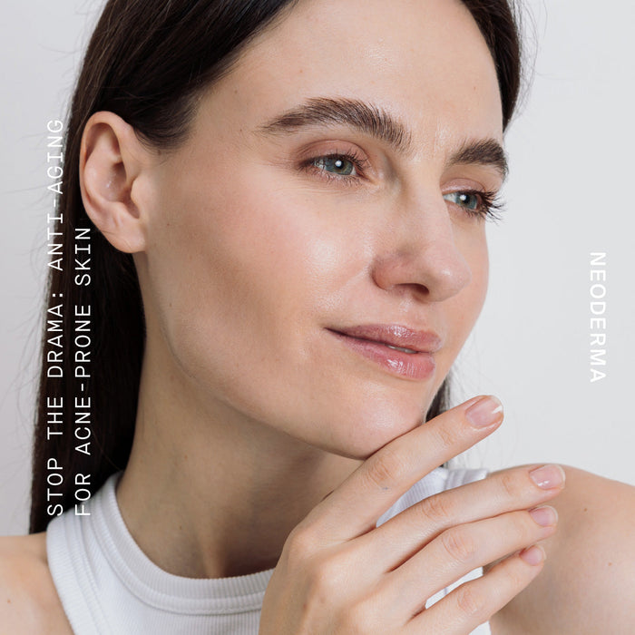 How To Get Cleaner, Calmer Skin Without The Drama With An Anti-Aging Serum For Acne-Prone Skin