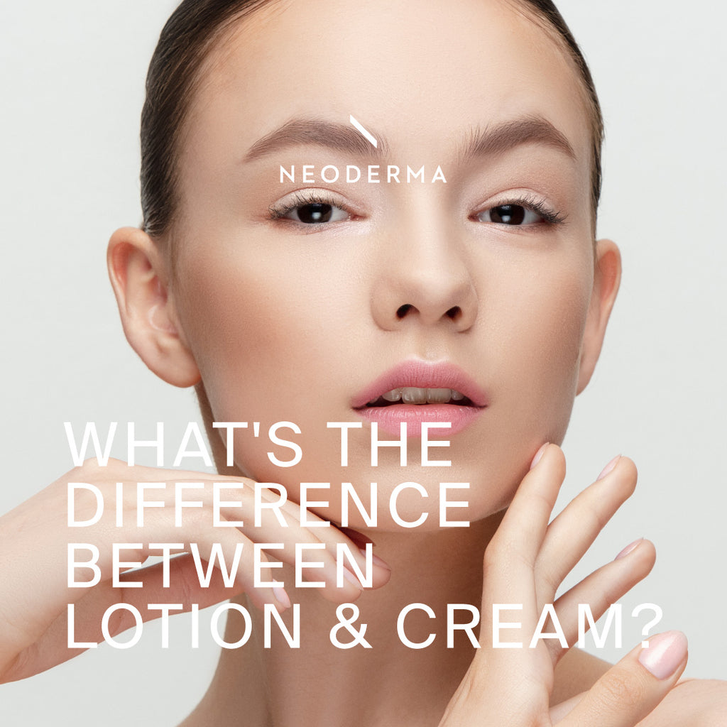 What's The Difference between Lotion and Cream?